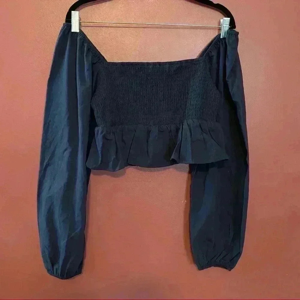 L.A Hearts Navy Blue long Sleeve NWT